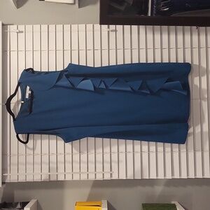 Trina Turk Teal sleeveless dress